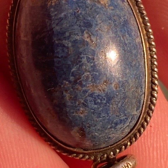 Vintage Lapis pendant - Picture 3 of 15
